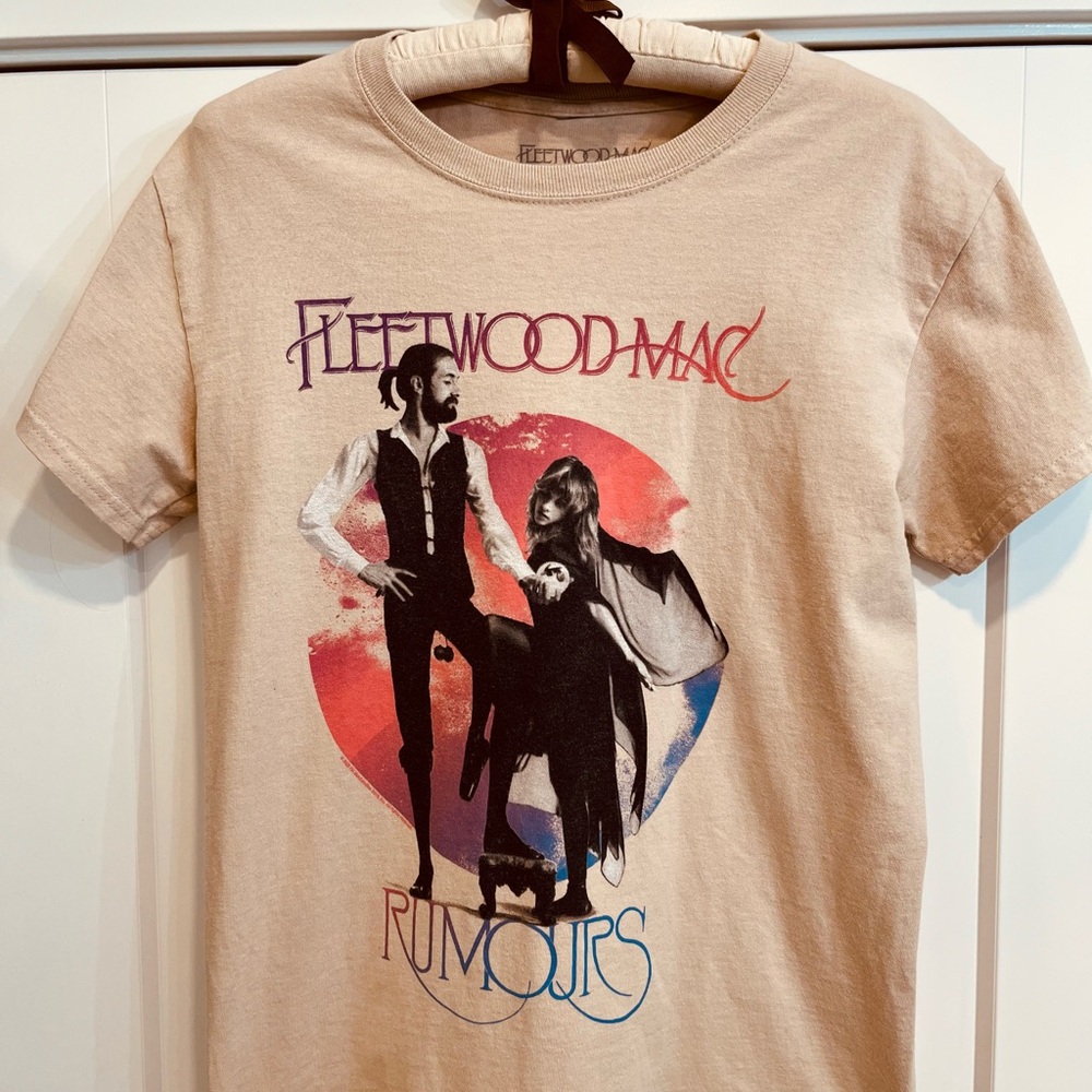 Fleetwood Mac Graphic Tee - Tan
